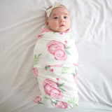 Copper Pearl Knit Swaddle Blanket - Grace