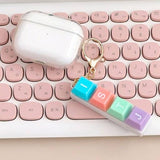 MBTI Keycap DIY Keychain – Customizable Keyboard Charm (Blind Box)