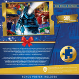 The Polar Express - Ride 500 Piece Glitter Puzzle
