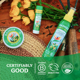 Badger Bug Spray, Mosquito Repellent, Organic & Deet-Free: 4 fl oz Aluminum Bottle