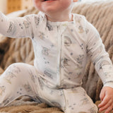 Zip-Up Footie Pajama - Star Wars Grogu: 6-12 Months
