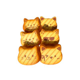 Nyang Nyang Cat Bread Squishy-Rebound Stress Toy