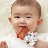 *NEW OPTIONS* Itzy Mitt™ Silicone Teething Mitts: Highland Cow