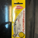 Berkley Flicker Shad 5 Jointed Pearl White