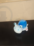 Pastel Snail Plush – Pink & Blue