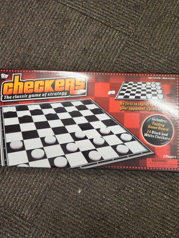 14” Checkers Set
