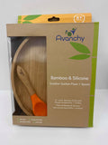 Avanchy Bamboo Toddler Suction Plate/Spoon
