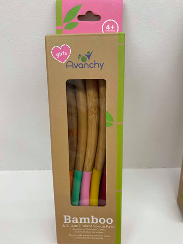 Avanchy Bamboo Infant Spoon Pack