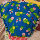 Cotton Flannel Contoured Diaper-patterened variety