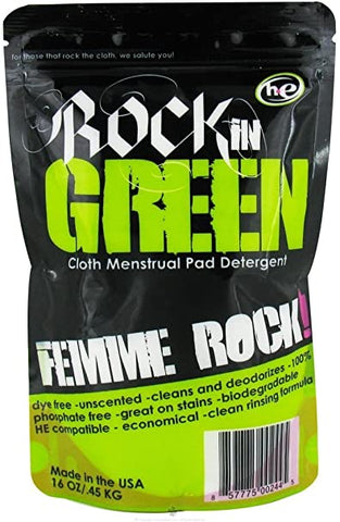 Rockin’ Green - Femme  Rock Laundry Detergent