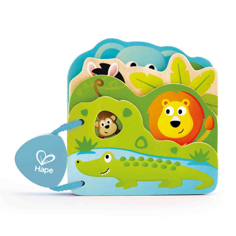 Hape - Baby’s Wild Animal Book