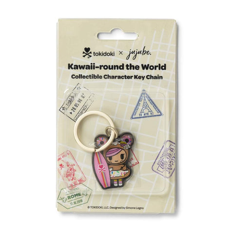 JuJuBe Tokidoki - Donutella Key chain - Kawaii Around the World