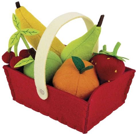 Janod Basket With Fruits