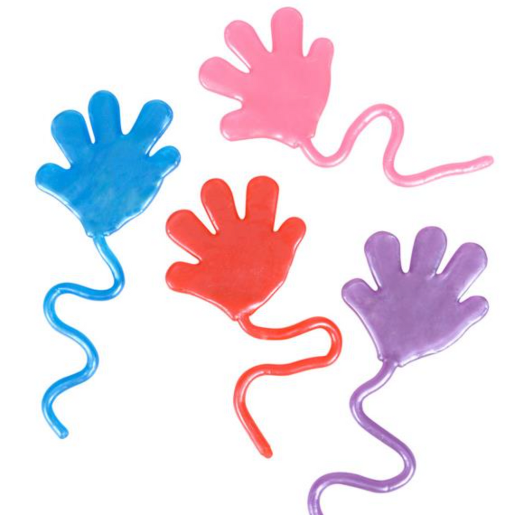 Slimy hand top toy