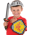 Toy Network 3 Piece Pixel Knight Set