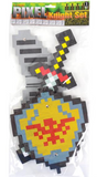 Toy Network 3 Piece Pixel Knight Set