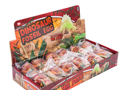 Toy Network - 3” Dinosaur Fossil Egg
