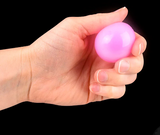 Toy Network - 1.6" Glow-in-the-dark Sticky Squish Orbs