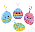 Toy Network Bubble Poppers - Easter Marbleized Egg Clip