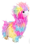 Toy Network- 10" Furry Rainbow Llama