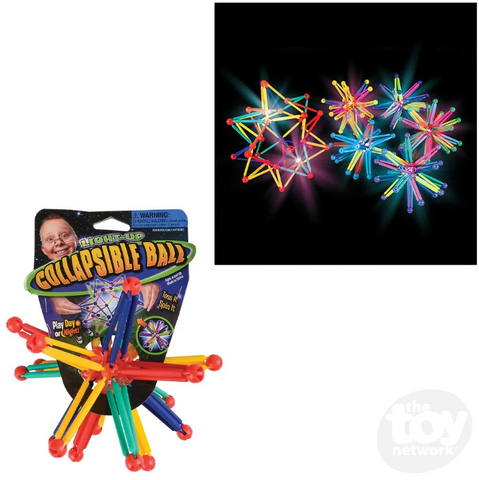 Toy Network - 12" Light-Up Collapsible Ball