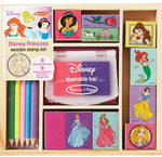 Melissa & Doug - Disney Princess Wooden Stamp Set