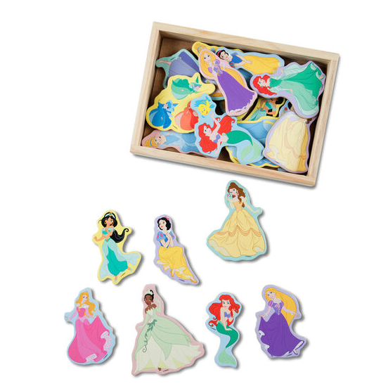 Melissa and doug online princess magnets