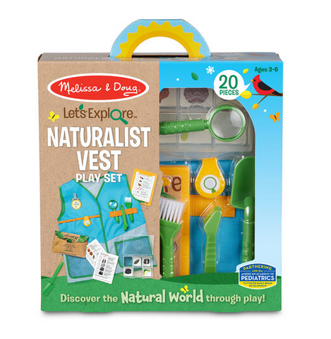 Melissa & Doug Let’s Explore Naturalist Vest Play Set