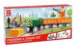 Hape - Crossing & Crane Set