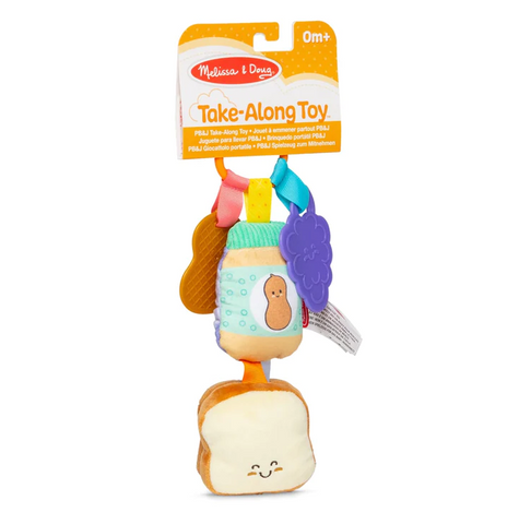 Melissa Doug PB J Take Along Toy RG Natural Babies and Toys