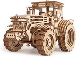 Wood Trick Mechanical 3D Puzzle Tractor