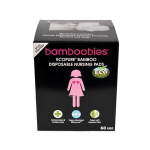 Bamboobies Disposable Bamboo Nursing Pads 60pk - FINAL Sale - Expired