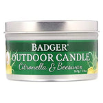 Badger Outdoor Candle Citronella & Beeswax