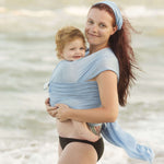 Beachfront Baby Repreve Wrap OS- Sky Blue