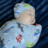 Bumblito - Stretch Swaddle Set