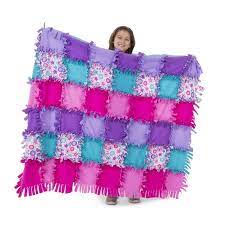 Melissa & Doug - Created by Me! Flower Fleece Quilt