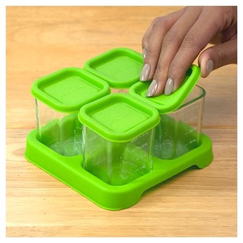 Green Sprouts Glass Cubes 4oz