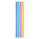 Go Sili Standard Size Straw 4 Pk - Assorted Colors