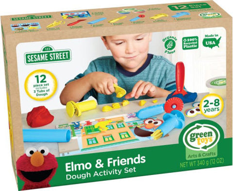 Green Toys Elmo & Friends Dough Set