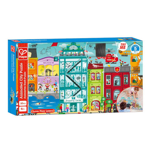 Hape Animated City Puzzle