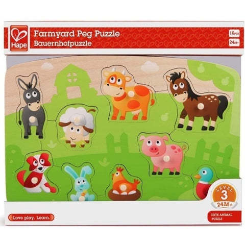 Hape - Peg Puzzles