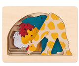 Hape George Luck Puzzle-Grasslands