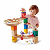 Hape Quadrilla Marble Run Construction - Race to the Finish