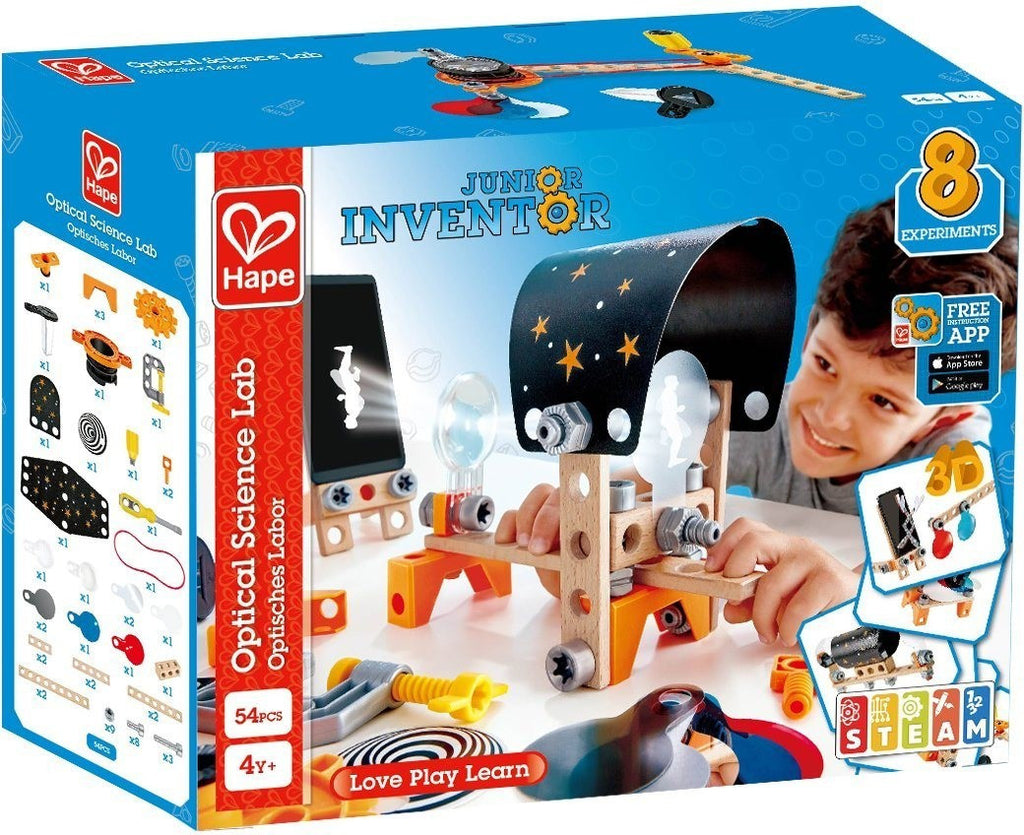Hape - Junior Inventor - Optical Science Lab – RG Natural Babies and Toys