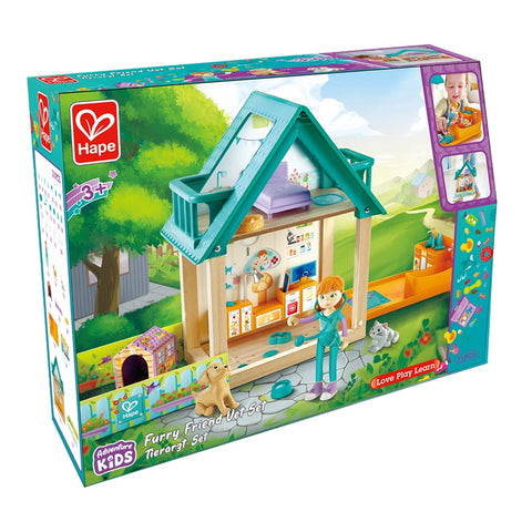 Hape - Furry Friends Vet Set