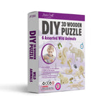 Hands Craft DIY 3D 6 assorted puzzles