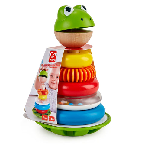 Hape - Mr. Frog Stacking Rings