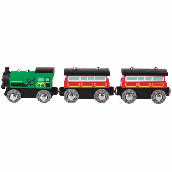 Hape Steam-Era Passenger Train – RG Natural Babies and Toys