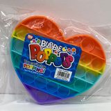 Toy Network Bubble Poppers - 5” Rainbow