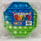 Toy Network Bubble Poppers - 5” Tie Dye with headers